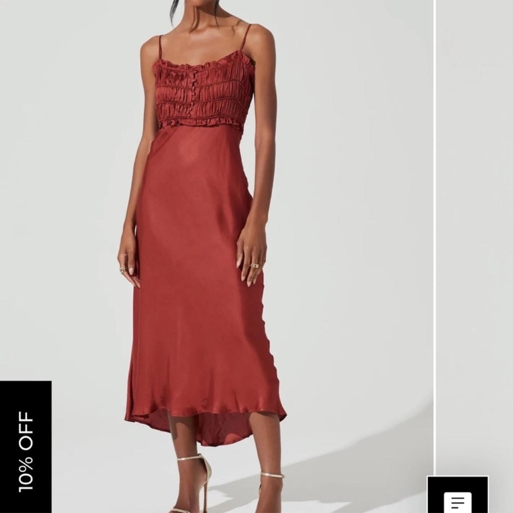 ASTR the Label Zola Midi Sheath Dress